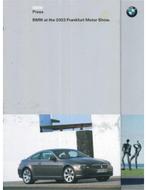 2003 BMW FRANKFURT HARDCOVER PERSMAP ENGELS, Nieuw, BMW, Author