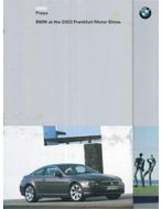 2003 BMW FRANKFURT HARDCOVER PERSMAP ENGELS, Nieuw, BMW, Author