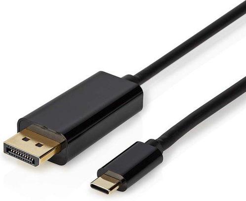 USB-C Adapter - USB 3.2 Gen 1 - USB-C Male - DisplayPort Mal, Audio, Tv en Foto, Audiokabels en Televisiekabels, Nieuw, Verzenden