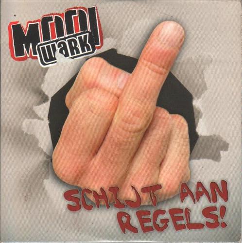 cd single card - Mooi Wark - Schijt Aan Regels, Cd's en Dvd's, Cd Singles, Zo goed als nieuw, Verzenden