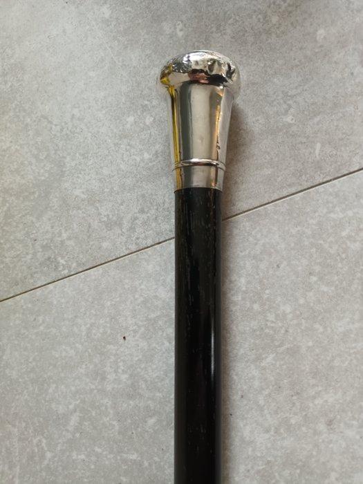 Wandelstok - .925 zilver - Engelse wandelstok, Antiek en Kunst, Antiek | Overige Antiek