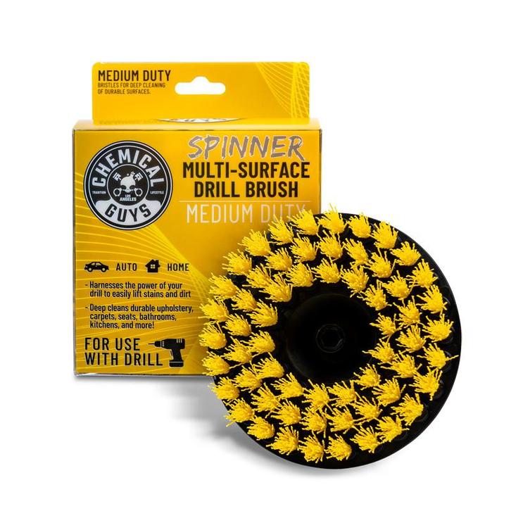 Chemical Guys Carpet Brush With Drill Attachment, Motoren, Accessoires | Onderhoudsmiddelen, Verzenden
