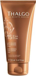 THALGO AGE DEFENCE SPF 15 SUN LOTION ZONNEBRANDCREME TUBE .., Verzenden, Nieuw