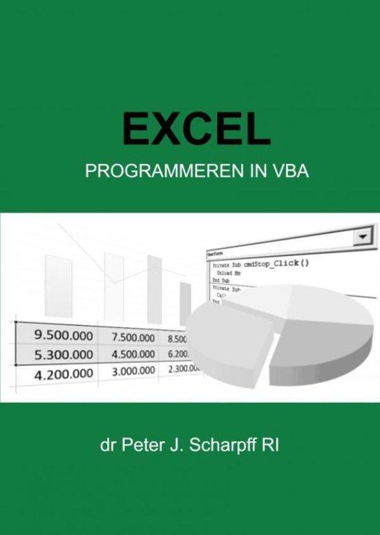 9789464051476 Excel Programmeren in VBA Dr Peter J. Schar..., Boeken, Studieboeken en Cursussen, Nieuw, Verzenden