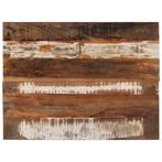vidaXL Tafelblad rechthoekig 15-16 mm 60x80 cm massief, Huis en Inrichting, Tafels | Eettafels, Verzenden, Nieuw