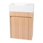 Toiletmeubel met wasbak - 39,5 x 21,5 x 52 cm, Huis en Inrichting, Verzenden, Nieuw, 150 tot 200 cm