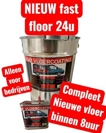 2K Epoxy Garagevloer coating FAST FLOOR 24U - Betoncoating beschikbaar voor biedingen
