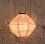 Solar Lampion - Marrakesh Koraal - 29x25 cm, Tuin en Terras, Zonne-energie, Kunststof, Verzenden, Minder dan 50 watt