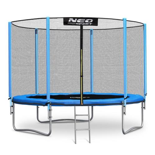 Trampoline 244 cm - Blauw - Met Ladder en Veiligheidsnet..., Kinderen en Baby's, Speelgoed | Buiten | Trampolines, Nieuw, Ophalen of Verzenden