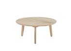 4 Seasons Outdoor Gabor teak loungetafel Ø 90 cm * SALE * |, Ophalen of Verzenden, Nieuw