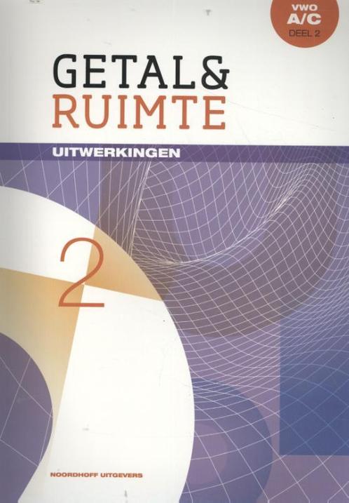 Getal & Ruimte 2 vwo A/C uitwerkingen 9789001841881, Boeken, Schoolboeken, Gelezen, Verzenden