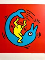 Keith Haring (after) - Dolphin Button (1989) - Jaren 2000, Antiek en Kunst