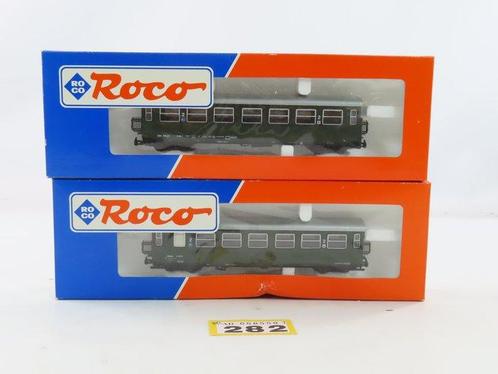 Roco H0e - 34028/3107/3106 - Modeltrein personenwagen (2) -, Hobby en Vrije tijd, Modeltreinen | H0