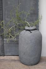 Stenen vaas / fles kruik Grey 30 cm, Ophalen of Verzenden, Nieuw
