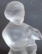 Decoratief ornament - Lalique - Diane en het jong hert, Antiek en Kunst, Antiek | Glas en Kristal
