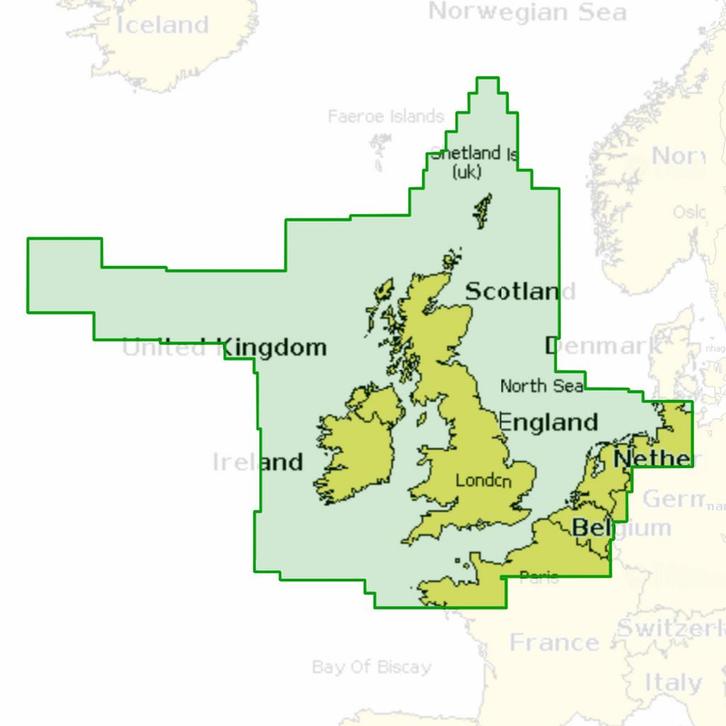 Navionics Nav+ Large EU628L Nederland, UK en Ierland - Prelo, Watersport en Boten, Navigatiemiddelen en Scheepselektronica, Nieuw