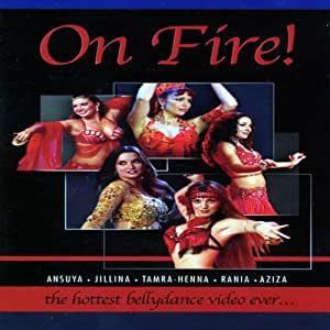dvd - Aziza - On Fire: The Hottest Bellydance DVD Ever!, Cd's en Dvd's, Dvd's | Overige Dvd's, Zo goed als nieuw, Verzenden