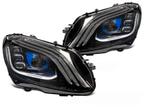 Koplampen Mercedes C-Klasse W205 FULL-LED Tube Zwart, Ophalen of Verzenden, Nieuw