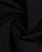 Vintage Katoen Linnenlook Zwart, Hobby en Vrije tijd, Stoffen en Lappen, Nieuw, Zwart