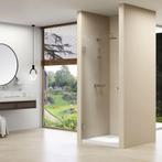 Nis Douchedeur Van Rijn Products Helder Glas 70x200 cm Ronde, Ophalen of Verzenden, Nieuw, Chroom, Douche