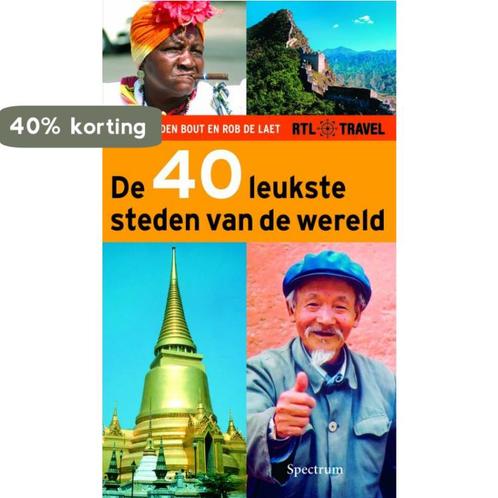 De 40 leukste steden van de wereld 9789027418289 R. de Laet, Boeken, Reisgidsen, Zo goed als nieuw, Verzenden