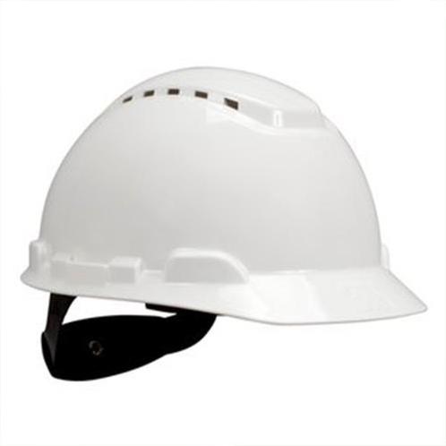3M H700 veiligheidshelm Wit geventileerd met draaiknop, Doe-het-zelf en Verbouw, Veiligheidshelmen, Nieuw, Verzenden