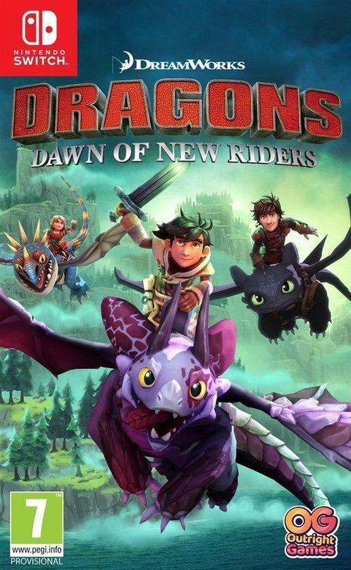 Switch Dragons: Dawn of New Riders, Spelcomputers en Games, Games | Nintendo Switch, Zo goed als nieuw, Verzenden