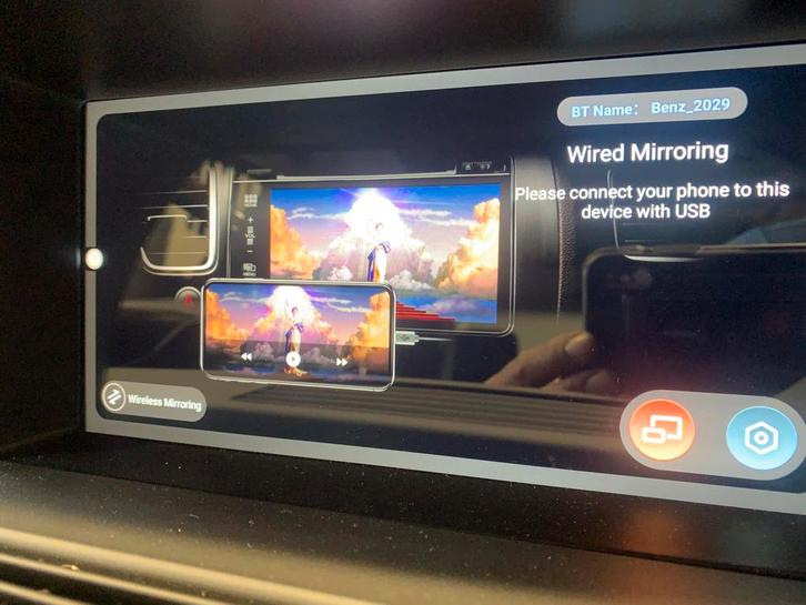 Mercedes S600 inbouw scherm multimedia-touchscreen commando, Auto-onderdelen, Elektronica en Kabels, Gebruikt, Mercedes-Benz