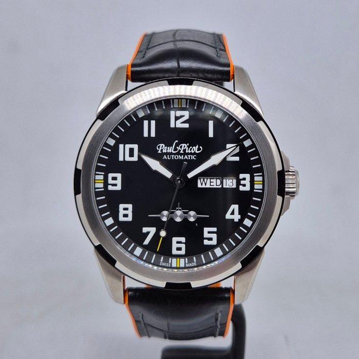 Paul Picot - Pilot P2053 - P2053 - Heren - 2020+, Sieraden, Tassen en Uiterlijk, Horloges | Heren