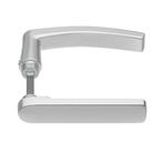 AXA deurklink Flat-Blok DD 38-54 mm aluminium geslepen F1, Verzenden, Nieuw