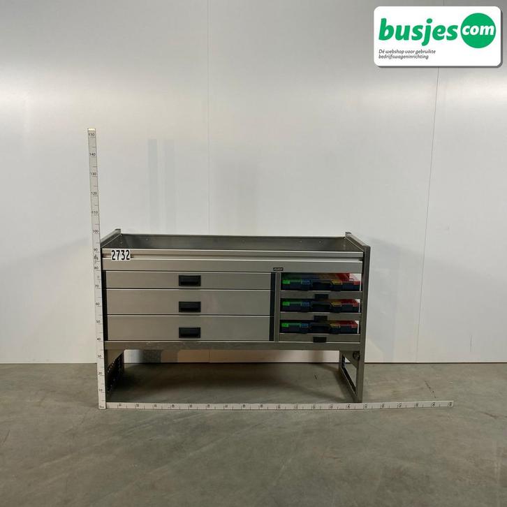 Aluca bedrijfswageninrichting 1500x520x950mm (2732), Auto diversen, Overige Auto diversen, Ophalen of Verzenden