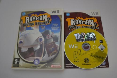 Rayman Raving Rabbids 2 (Wii FAH), Spelcomputers en Games, Games | Nintendo Wii, Zo goed als nieuw, Verzenden