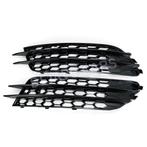 RS6 Look Mistlamp roosters Black Edition voor Audi A6 C7 4G, Auto diversen, Ophalen of Verzenden