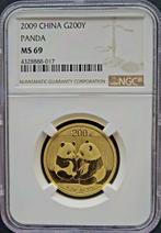 Gouden China Panda 1/2 oz 2009 MS69 NGC (POP 267/127), Postzegels en Munten, Goud, Oost-Azië, Losse munt, Verzenden