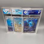 Tris Starter (POKEMON 151) Blastoise, Wartortle, Squirtle -, Hobby en Vrije tijd, Verzamelkaartspellen | Pokémon, Nieuw