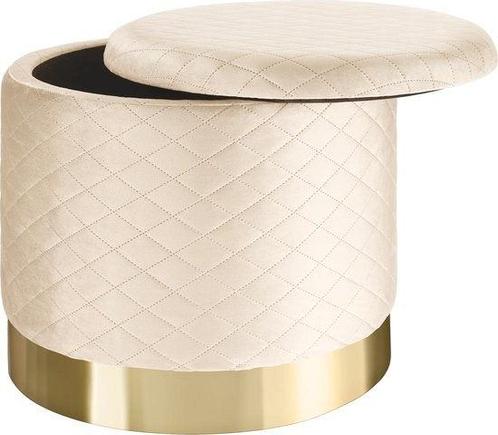 Tweedekans | tectake - Zitkruk Coco creme - 403983, Auto-onderdelen, Interieur en Bekleding, Ophalen of Verzenden