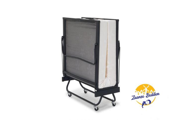 Vouwbed spiraal 1 persoon - Logeerbed  met matras, Huis en Inrichting, Slaapkamer | Bedden, Nieuw, Verzenden