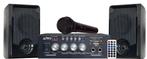 Party Light & Sound KA100 - Karaoke Set met USB/SD en, Ophalen of Verzenden, Nieuw