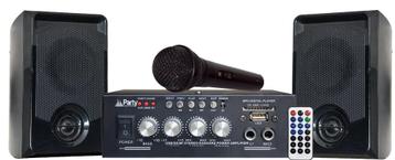 Party Light & Sound KA100 - Karaoke Set met USB/SD en