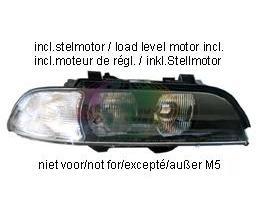 BMW 5 SERIE E39, 1995-2000 - KOPLAMP, DEPO, H7 + HB3, ele..., Auto-onderdelen, Overige Auto-onderdelen, Nieuw, BMW, Verzenden