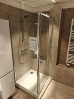 Douchecabine 90x90cm met gratis douchebak incl kraan - 0008, Doe-het-zelf en Verbouw, Sanitair, Ophalen, Nieuw, Glas, Douche