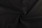 Linnen stof zwart - Ongewassen linnen stof 10m op rol, 200 cm of meer, Nieuw, Linnen, Ophalen of Verzenden