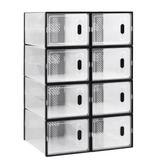 Transparante Schoenenboxen – Stapelbaar met Magneetdeur Set, Verzenden, Nieuw