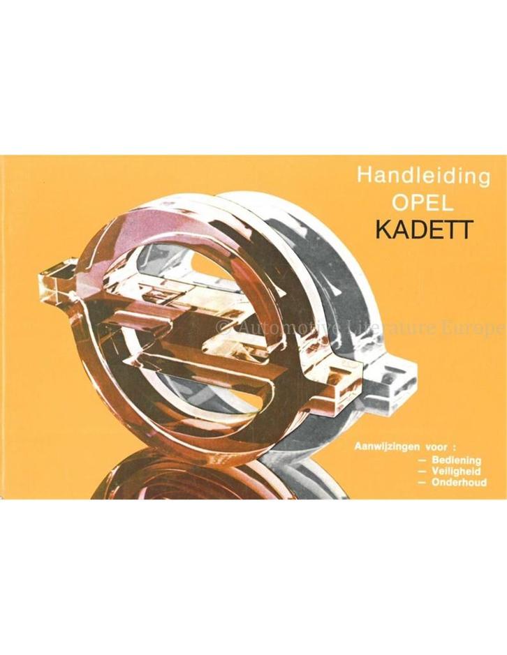 1983 OPEL KADETT INSTRUCTIEBOEKJE NEDERLANDS, Auto diversen, Handleidingen en Instructieboekjes