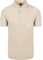 Profuomo Poloshirt Luxury Knitted Beige maat L Heren, Maat 52/54 (L), Verzenden, Beige, Nieuw