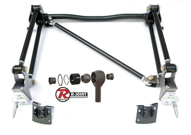 Ridetech 55-57 Chevy (Two Piece Frame) Bolt-On 4-Link -, Auto-onderdelen, Ophanging en Onderstel, Ophalen of Verzenden