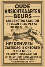 Prentbriefkaartenbeurs Heerenveen za. 11 oktober, Ophalen, Gelopen