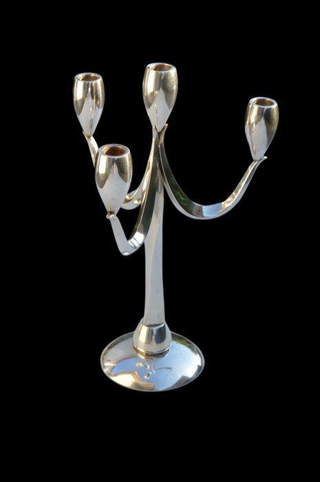 Kandelaber - Plata Primera Ley, 925 - Art Deco, Antiek en Kunst, Antiek | Goud en Zilver