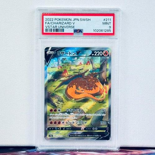 Pokémon Graded card - Charizard #211 - Pokémon - PSA 9, Hobby en Vrije tijd, Verzamelkaartspellen | Pokémon