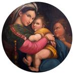 Raphael (1483-1520), After - Madonna della Sedia, Antiek en Kunst